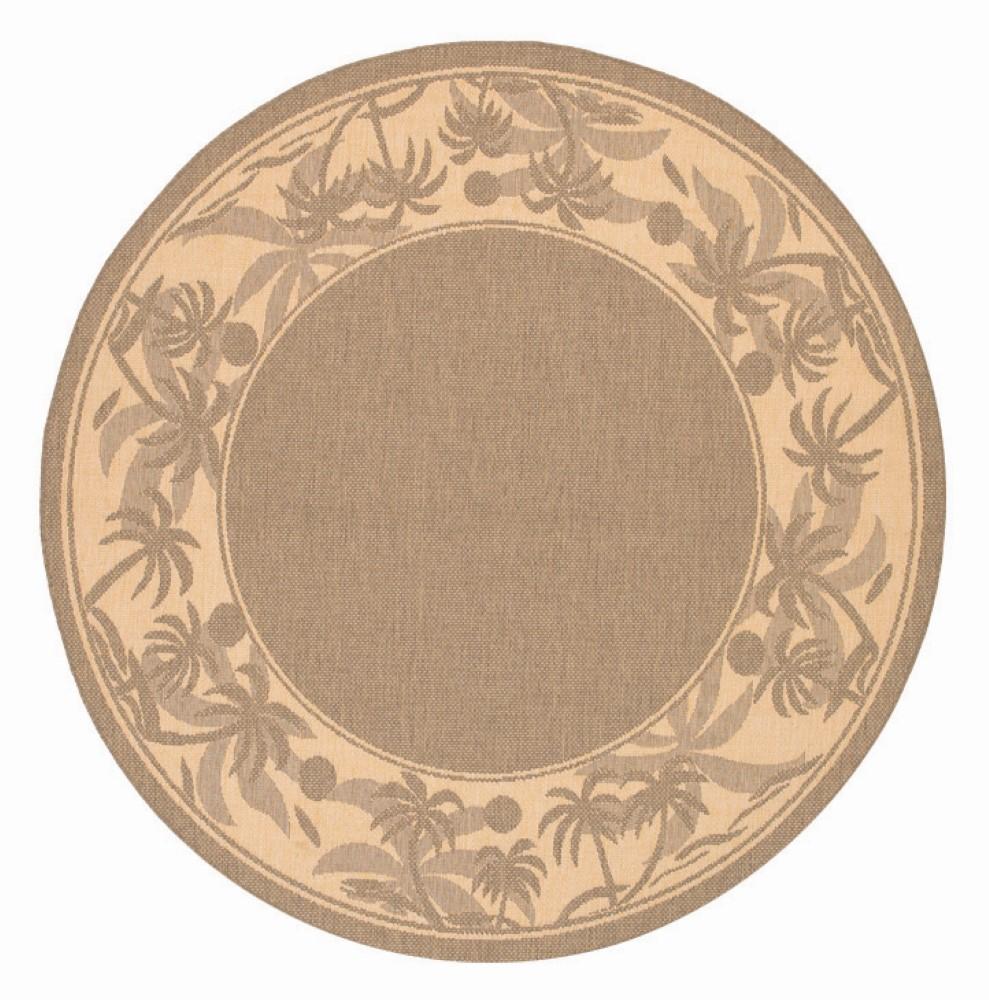 Couristan - Recife Island Retreat/Beige-Natural Rug - 76 Round - 12220722076076N veiw 1