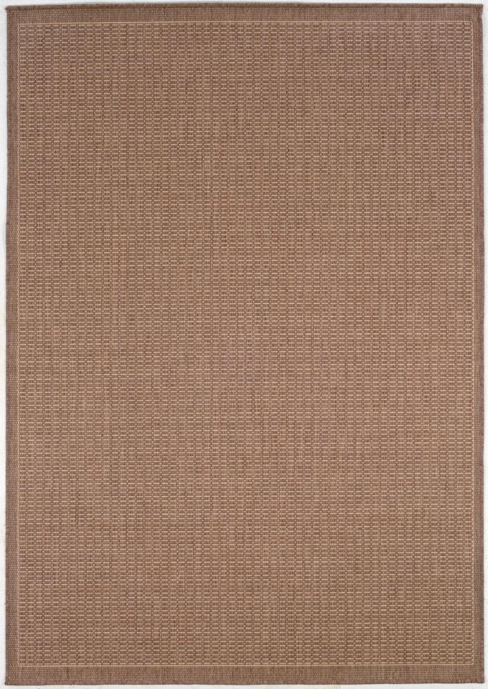 Couristan - Recife Saddle Stitch/Cocoa-Natural Rug - 2 x 37 - 10011500018037T veiw 1
