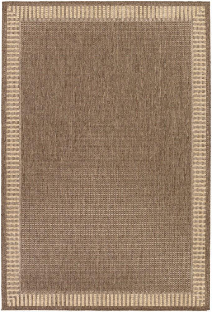 Couristan - Recife Wicker Stitch/Cocoa-Natural Rug - 23 x 710 - 16811500023710U veiw 1