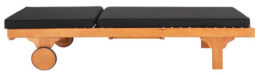 Safavieh - Newport Lounge Chair - Natural - Black - PAT7022X veiw 1