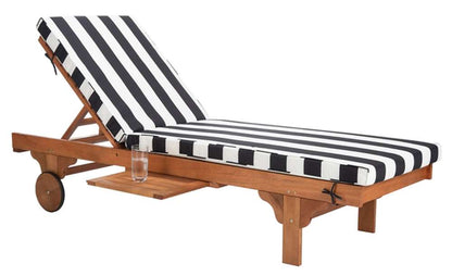 Safavieh - Newport Lounge Chair - Natural - Black Stripe - PAT7022D veiw 3