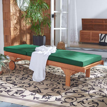 Safavieh - Newport Lounge Chair - Natural - Green - PAT7022N veiw 3
