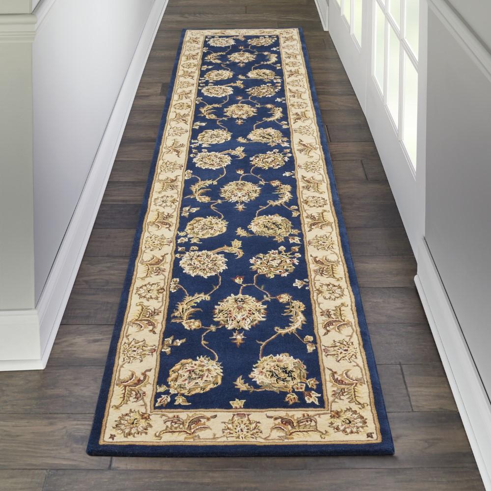 Nourison - 2000 23in x 8 Navy Area Rug - 2022-99446709417 veiw 2
