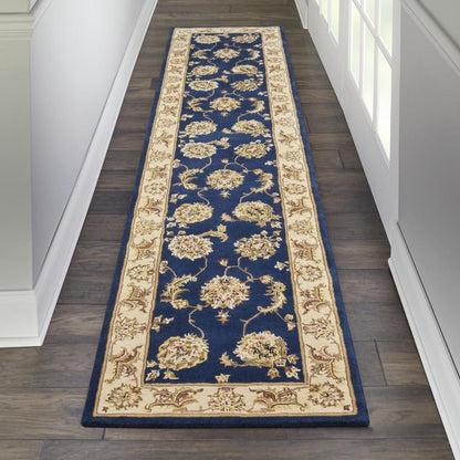 Nourison - 2000 23in x 8 Navy Area Rug - 2022-99446709417 veiw 2