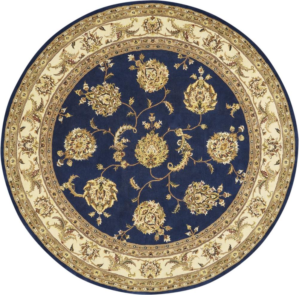 Nourison - 2000 8 x Round Navy Area Rug - 2022-99446709554 veiw 1