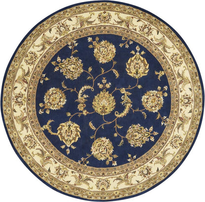 Nourison - 2000 8 x Round Navy Area Rug - 2022-99446709554 veiw 1