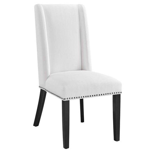 Modway - Baron Fabric Dining Chair - EEI-2233-WHI veiw 1