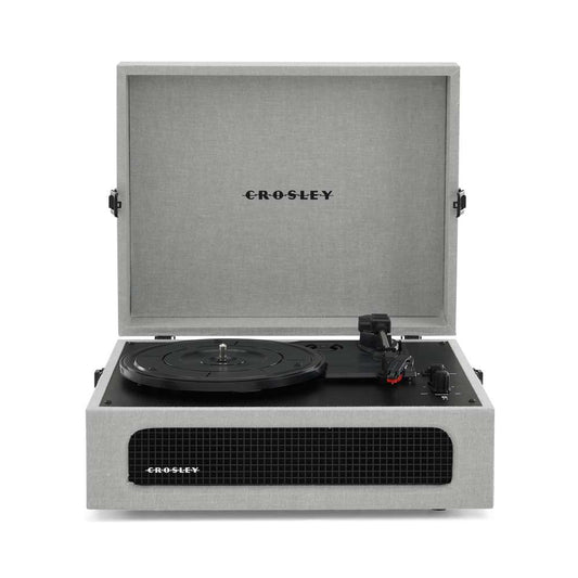 Crosley Radio - Voyager Record Player In Gray - CR8017B-GY veiw 1