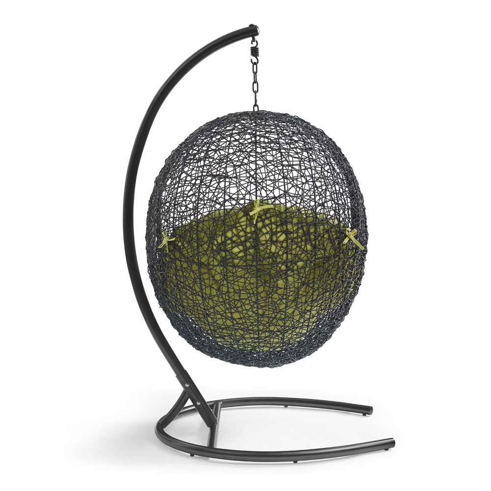 Modway - Encase Swing Outdoor Patio Lounge Chair - EEI-739-PER-SET veiw 4