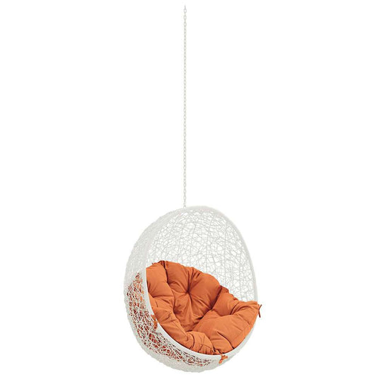 Modway - Hide Outdoor Patio Swing Chair Without Stand - EEI-2654-WHI-ORA veiw 1