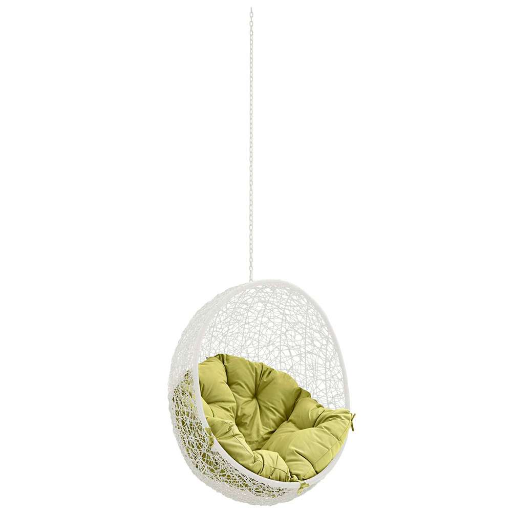 Modway - Hide Outdoor Patio Swing Chair Without Stand - EEI-2654-WHI-PER veiw 1