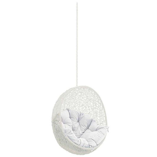 Modway - Hide Outdoor Patio Swing Chair Without Stand - EEI-2654-WHI-WHI veiw 1