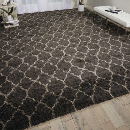 Nourison - Amore AMOR2 Black 10x13 Rug - AMOR2-99446320063_CLOSEOUT veiw 2