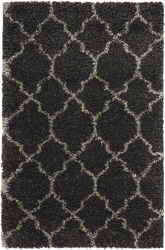 Nourison - Amore AMOR2 Black 32in x 5 Area Rug - AMOR2-99446320070_CLOSEOUT veiw 1