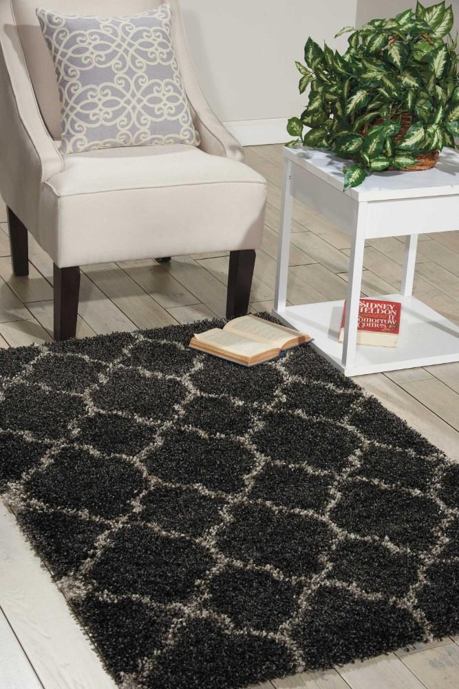 Nourison - Amore AMOR2 Black 32in x 5 Area Rug - AMOR2-99446320070_CLOSEOUT veiw 2