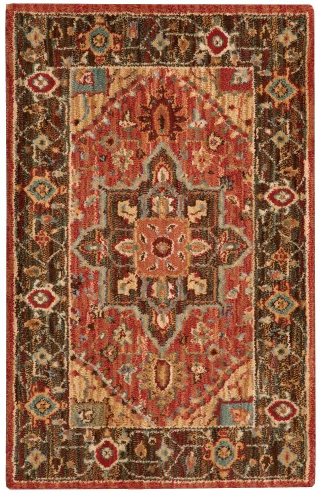 Nourison - Living Treasures LI01 Brown 26in x 43in Area Rug - LI01-99446667229_CLOSEOUT veiw 1