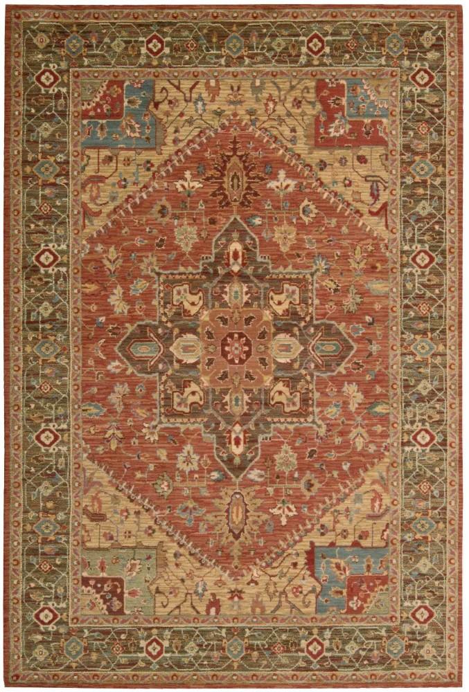 Nourison - Living Treasures LI01 Brown 36in x 56in Area Rug - LI01-99446670649_CLOSEOUT veiw 1