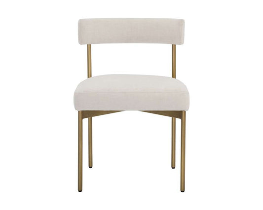 Sunpan - Seneca Dining Chair - Antique Brass - Danny Ivory (Set Of 2) - 109132 veiw 2
