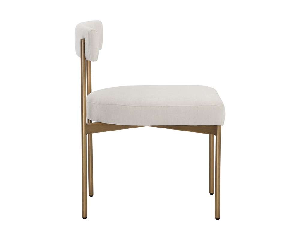 Sunpan - Seneca Dining Chair - Antique Brass - Danny Ivory (Set Of 2) - 109132 veiw 3