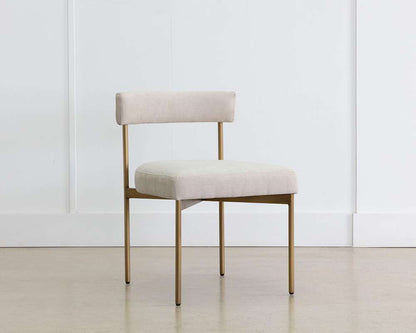 Sunpan - Seneca Dining Chair - Antique Brass - Danny Ivory (Set Of 2) - 109132 veiw 5