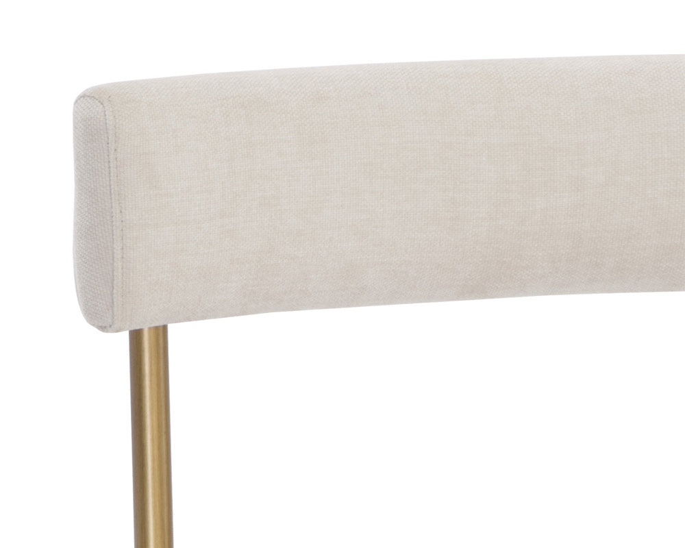 Sunpan - Seneca Dining Chair - Antique Brass - Danny Ivory (Set Of 2) - 109132 view 8