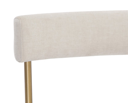 Sunpan - Seneca Dining Chair - Antique Brass - Danny Ivory (Set Of 2) - 109132 view 8