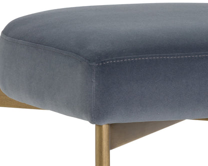 Sunpan - Seneca Dining Chair - Antique Brass - Velvet Slate (Set Of 2) - 103365 view 6