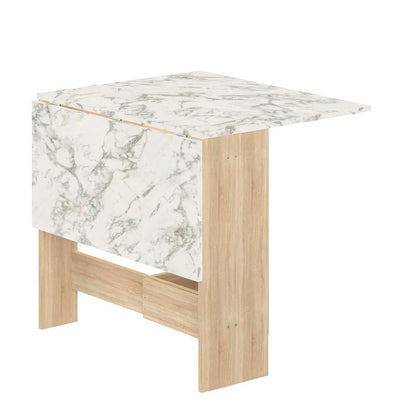 TEMAHOME - Papillon Foldable Table in Oak Color / Marble Look - E2050A5645X00 veiw 2