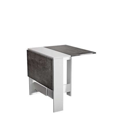 TEMAHOME - Papillon Foldable Table in White / Concrete Look - E2050A2198X00 veiw 3