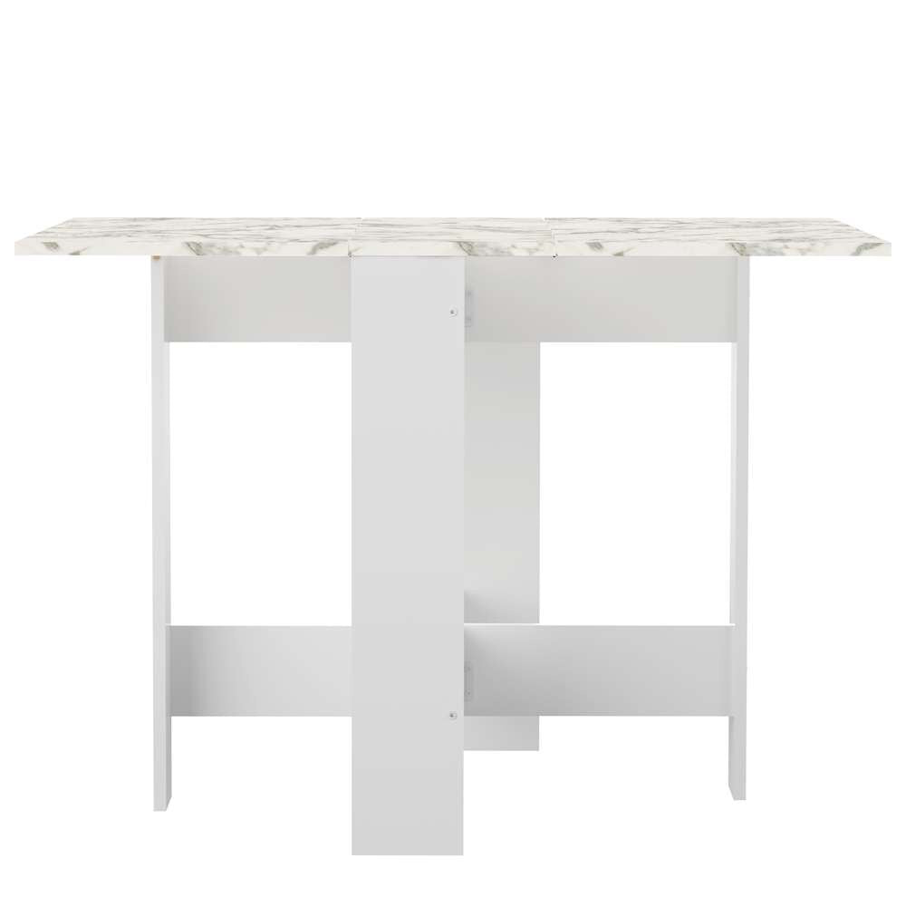 TEMAHOME - Papillon Foldable Table in White / Marble Look - E2050A5545X00 veiw 5