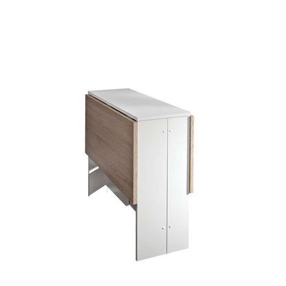 TEMAHOME - Papillon Foldable Table in White / Natural Oak Color - E2050A2134X00 veiw 5
