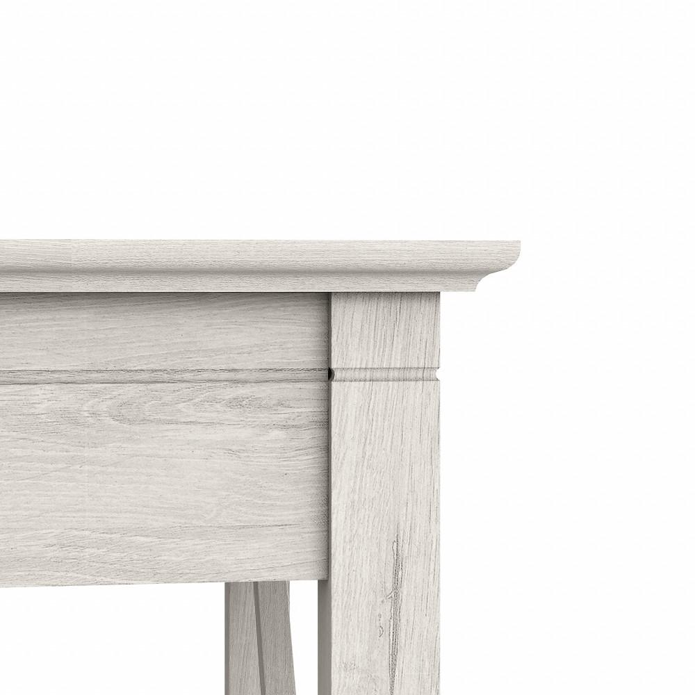 Bush Furniture - Key West 60W L Shaped Desk in Linen White Oak - KWD160LW-03 veiw 5