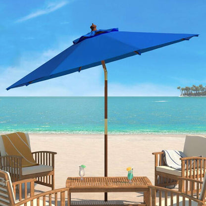 Safavieh - Bethany 9Ft Wooden Umbrella - Pacific - PAT8009P veiw 2