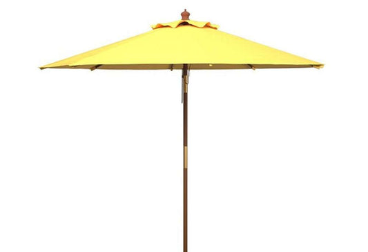 Safavieh - Bethany 9Ft Wooden Umbrella - Yellow - PAT8009Y veiw 1