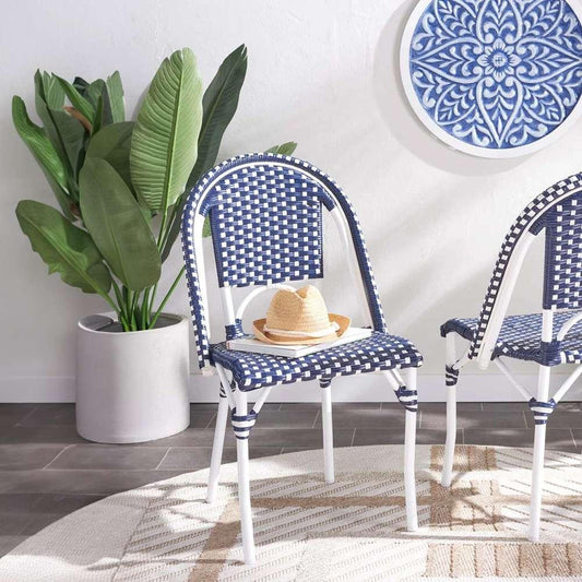 Safavieh - California Side Chair - Navy - Navy  (Set of 2) - PAT7530F-SET2 veiw 1