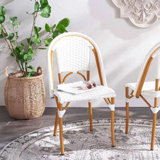 Safavieh - California Side Chair - White  (Set of 2) - PAT7530C-SET2 veiw 1