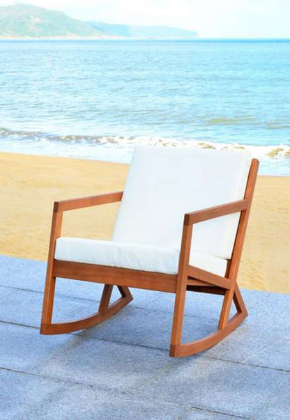 Safavieh - Vernon Rocking Chair - Natural - Beige - PAT7013A veiw 3