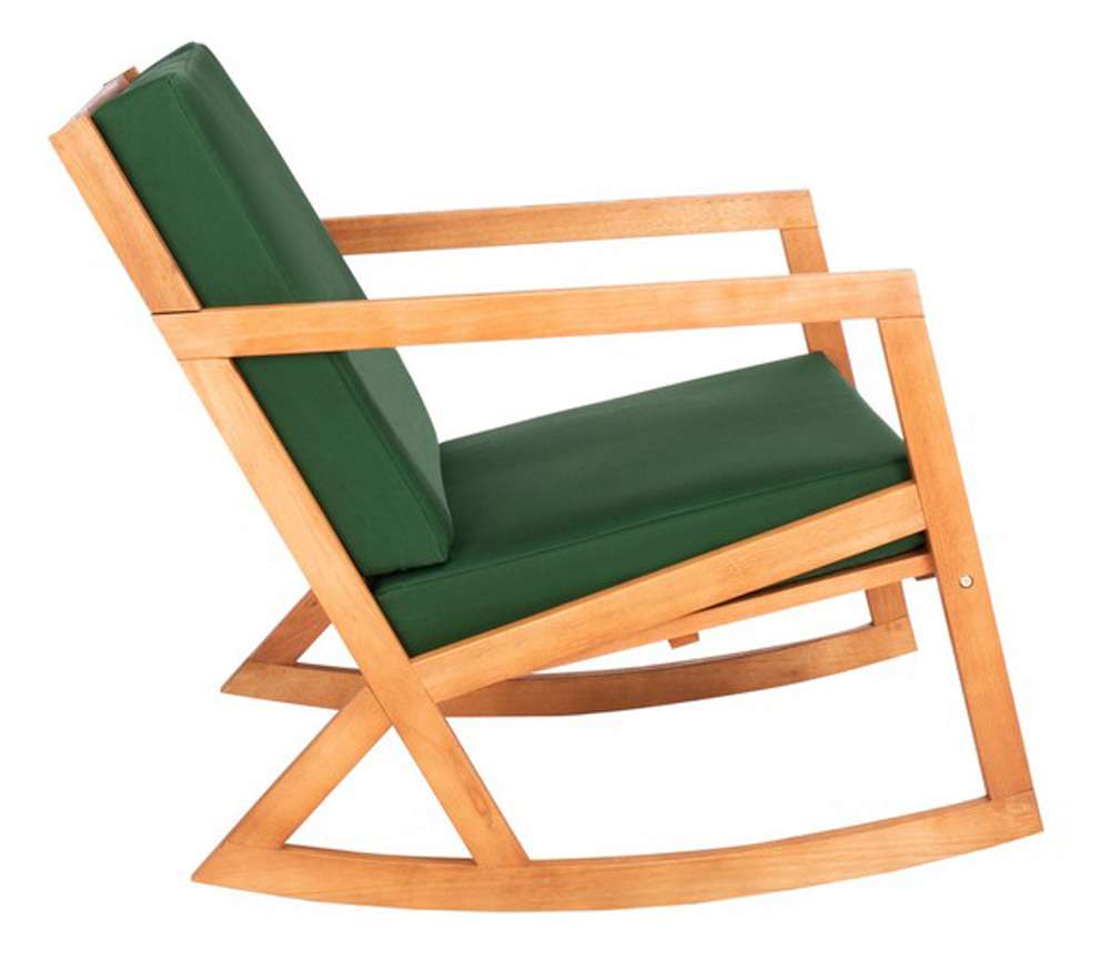 Safavieh - Vernon Rocking Chair - Natural - Green - PAT7013N veiw 4