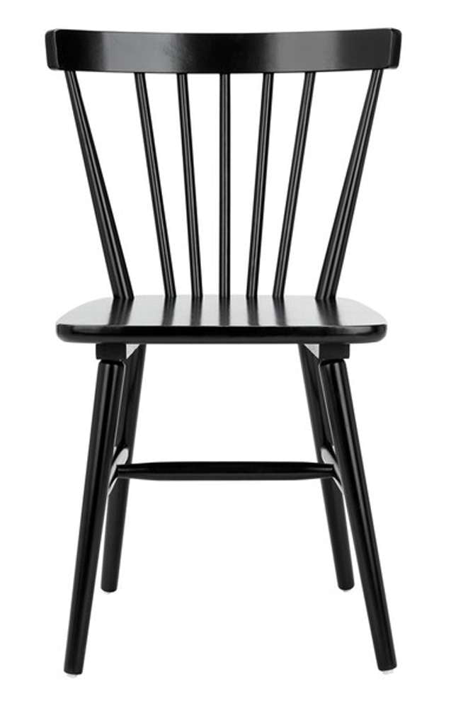 Safavieh - Winona Spindle Dining Chair - Black  (Set of 2) - DCH8500A-SET2 veiw 1