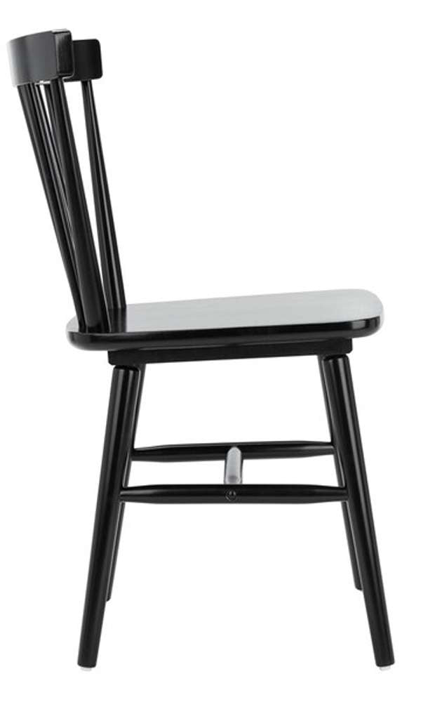 Safavieh - Winona Spindle Dining Chair - Black  (Set of 2) - DCH8500A-SET2 veiw 4