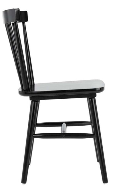 Safavieh - Winona Spindle Dining Chair - Black  (Set of 2) - DCH8500A-SET2 veiw 4