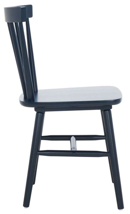 Safavieh - Winona Spindle Dining Chair - Navy  (Set of 2) - DCH8500H-SET2 veiw 3