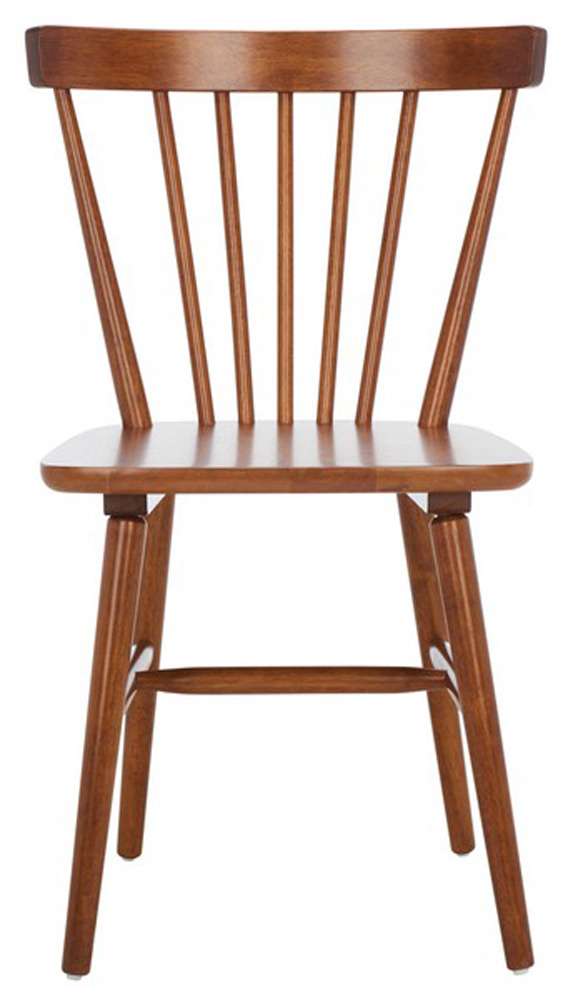 Safavieh - Winona Spindle Dining Chair - Walnut  (Set of 2) - DCH8500G-SET2 veiw 1