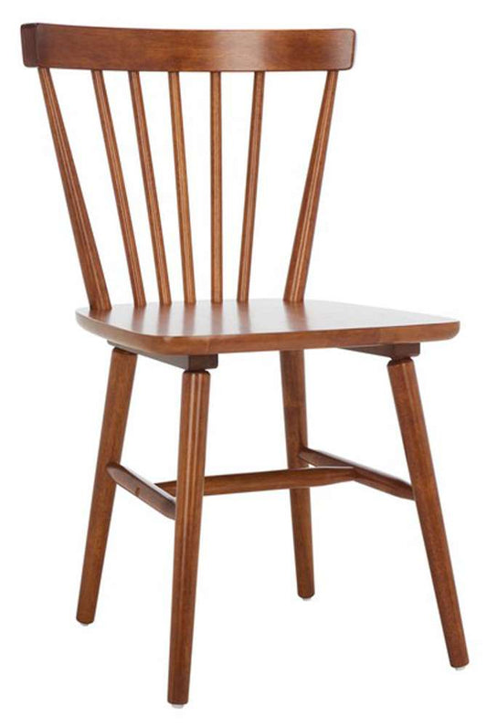 Safavieh - Winona Spindle Dining Chair - Walnut  (Set of 2) - DCH8500G-SET2 veiw 2