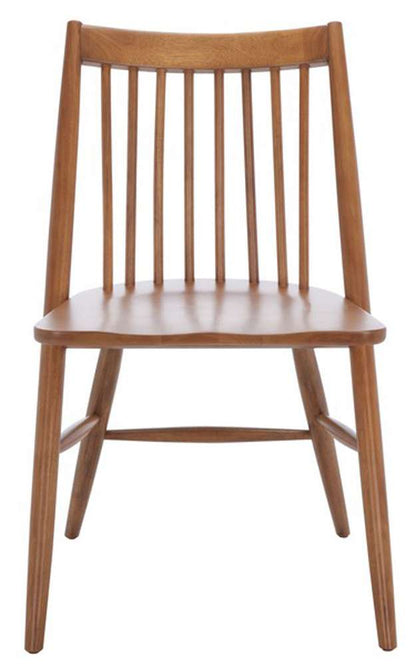 Safavieh - Wren Dining Chair - Walnut  (Set of 2) - DCH1000F-SET2 veiw 1