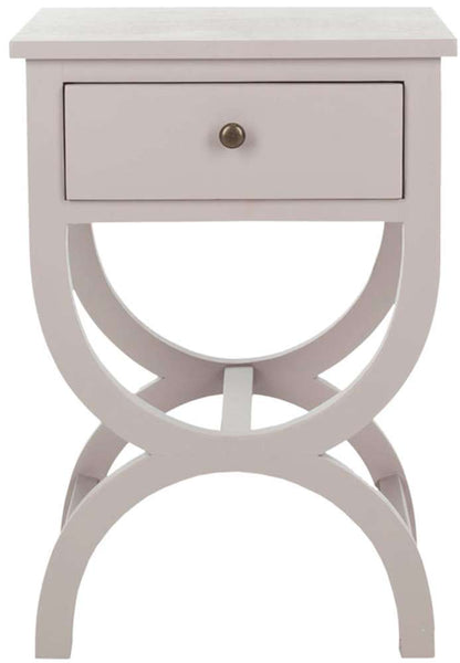 Safavieh - Maxine Accent Table W Storage Drw - Grey - AMH6608C veiw 1