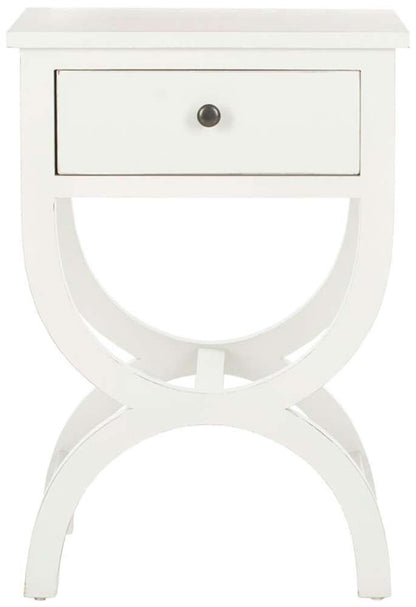 Safavieh - Maxine Accent Table W Storage Drw - Off White - AMH6608A veiw 1