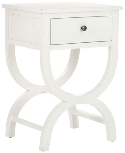 Safavieh - Maxine Accent Table W Storage Drw - Off White - AMH6608A veiw 2