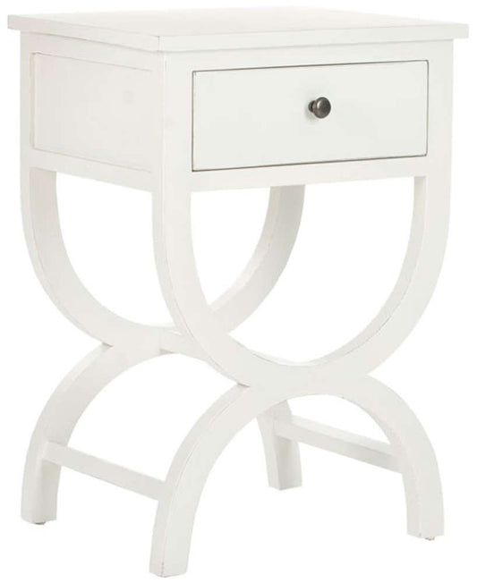 Safavieh - Maxine Accent Table W Storage Drw - Off White - AMH6608A veiw 2