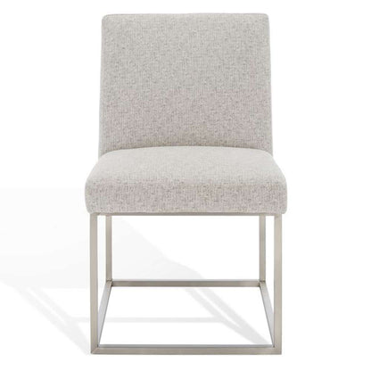 Safavieh - Jenette Dining Chair - Grey - Silver - KNT7042I veiw 2